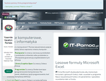 Tablet Screenshot of it-pomoc.pl